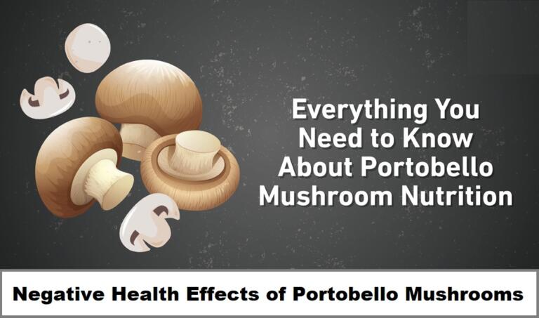 Negative Health Effects of Portobello Mushrooms
