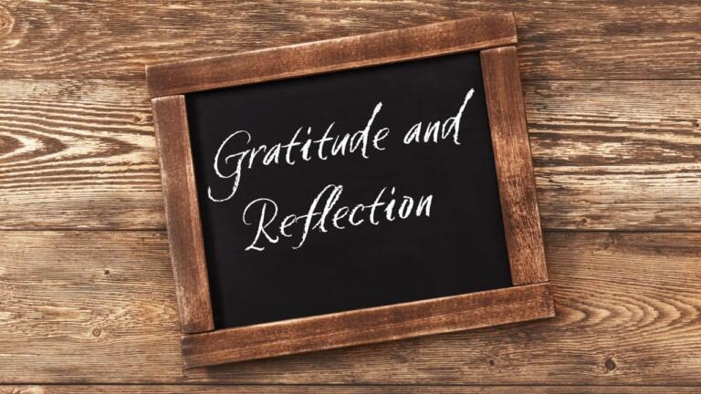 Reflection on Gratitude