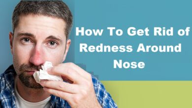 Get Rid of Redness Around Nose