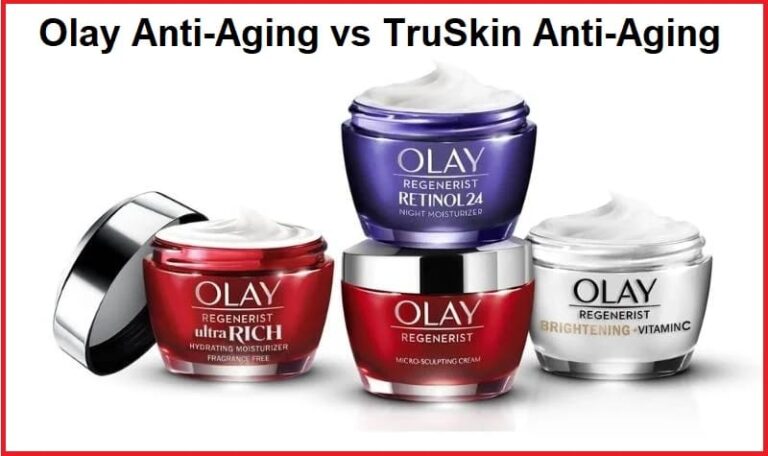Olay Anti-Aging vs TruSkin Anti-Aging