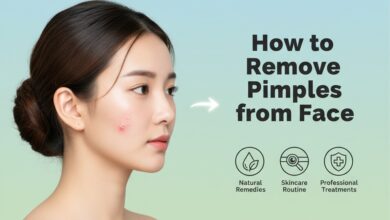 How to Remove Pimples from Face