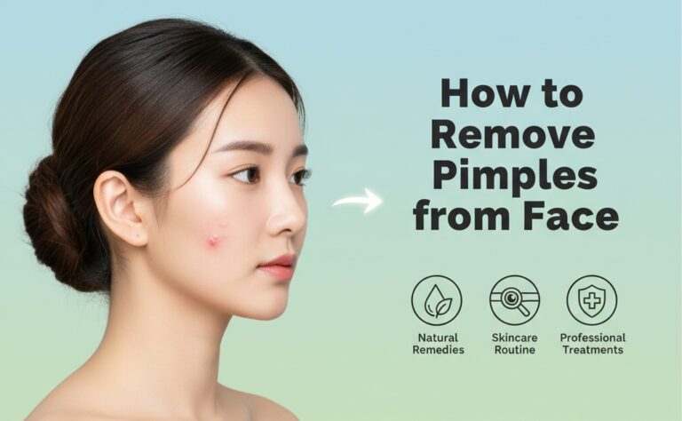 How to Remove Pimples from Face