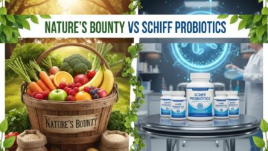 Nature's Bounty vs Schiff Probiotics