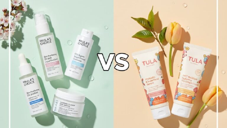 Paula's Choice Vs. Tula - The Spring Skin Routine