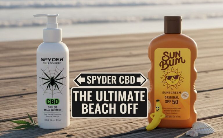 Spyder CBD Sunscreen vs Sun Bum Sunscreen
