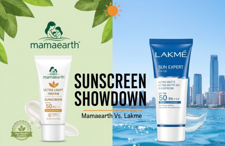 Mamaearth Vs. Lakme Sunscreen
